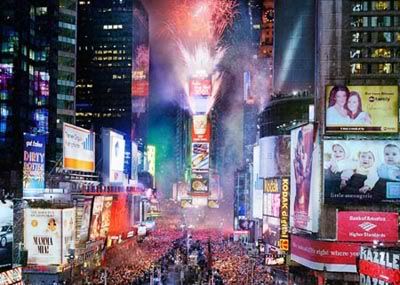 new years time square