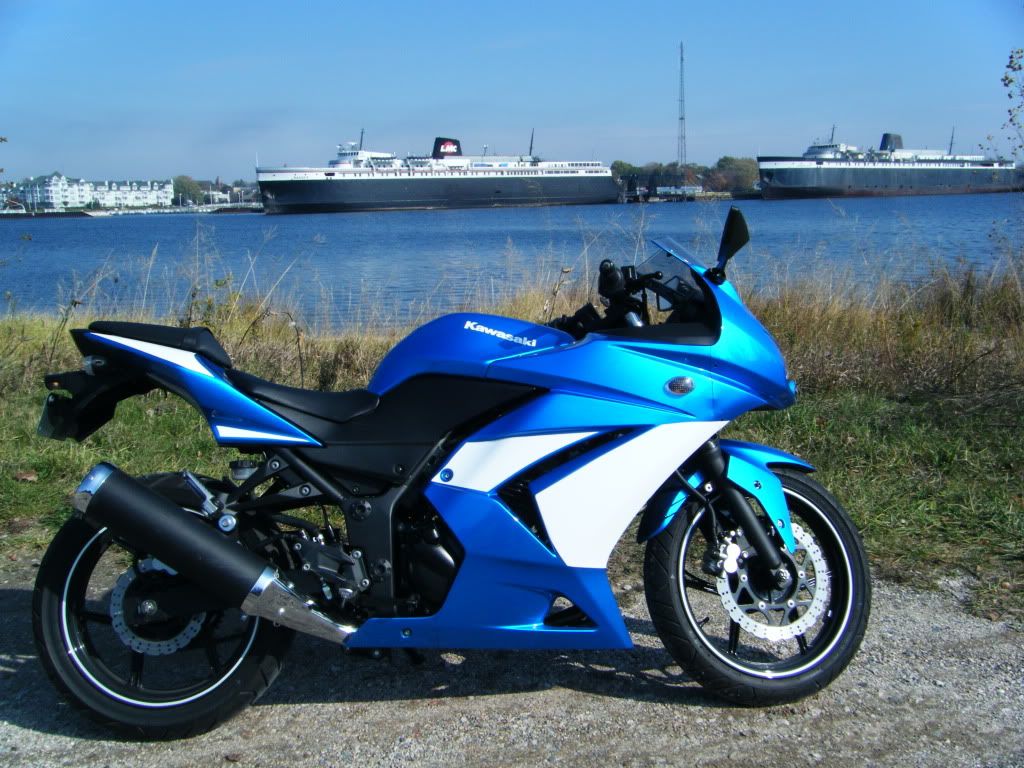 blue ninja 250r