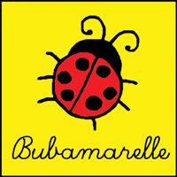 logo fascia portabebè per bambini Bottega Bubamara Bubamarelle