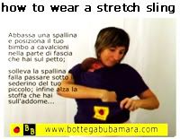 how to wear a stretch sling bottega bubamara