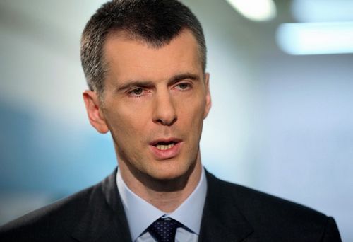 Mikhail Prokhorov, one of the 'Top 16 richest politicians in the world' by China.org.cn.