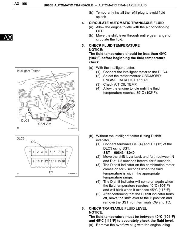 Transmission servicing Aurion / TRD Aurion Club Toyota Owners Club