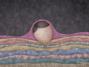 A Girl Under A Thousand Blankets - wallpaper