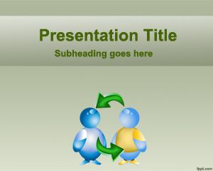 Cooperation PowerPoint Template - Template PowerPoint