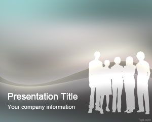 Social PowerPoint Template - Template PowerPoint