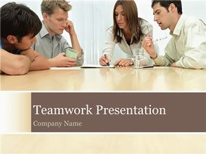 Teamwork Presentation - Template PowerPoint