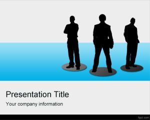 Virtual Teams PowerPoint Template - Template PowerPoint