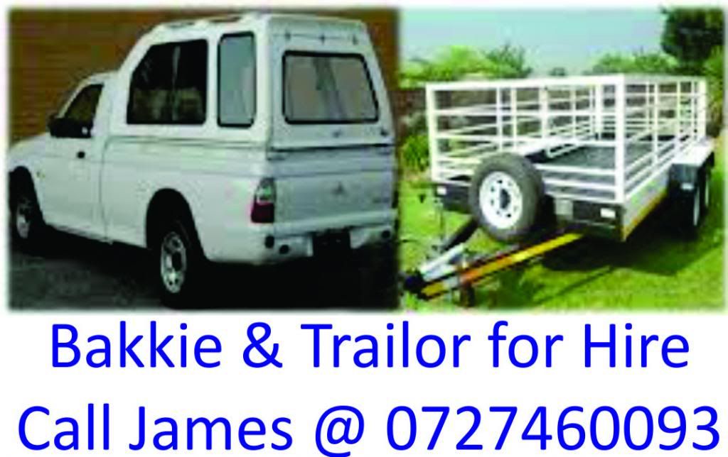 Bakkie and Trailor Service