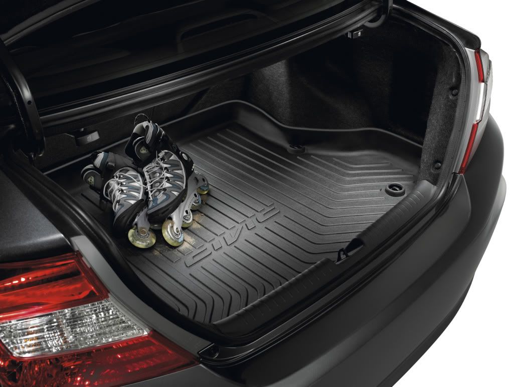 2012 Honda civic sedan trunk tray #7