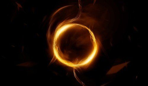 Create an Abstract Golden Circle with Smoke Brushset in Photoshop