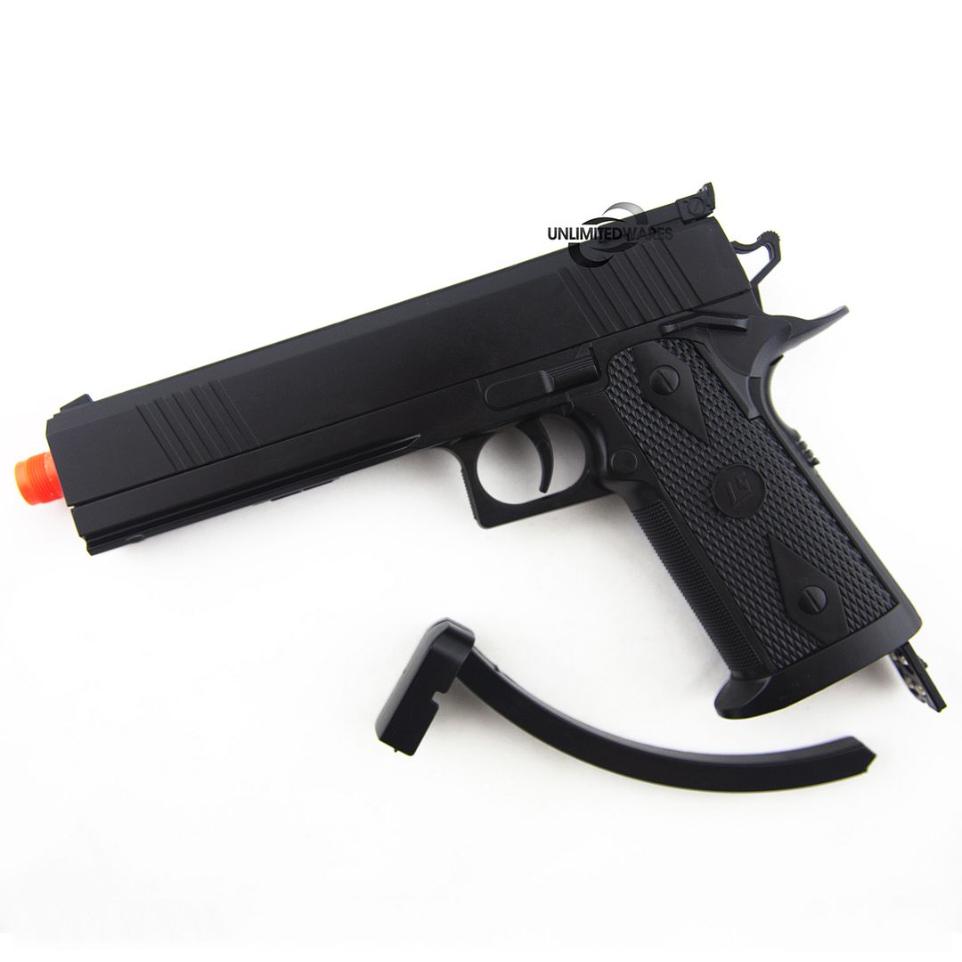NEW M 1911 FULL AUTO ELECTRIC BLOWBACK AIRSOFT PISTOL AEG Gun w/ 6mm BB BBs eBay