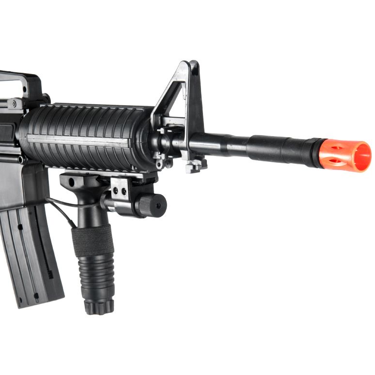 UKARMS M4A1 SPRING AIRSOFT RIFLE GUN w/ GRIP ACTIVATED LASER Gun BB 300 FPS eBay