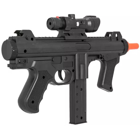 Ukarms Airsoft Spring Smg Rifle Tactical Gun W  Laser Scope Led 