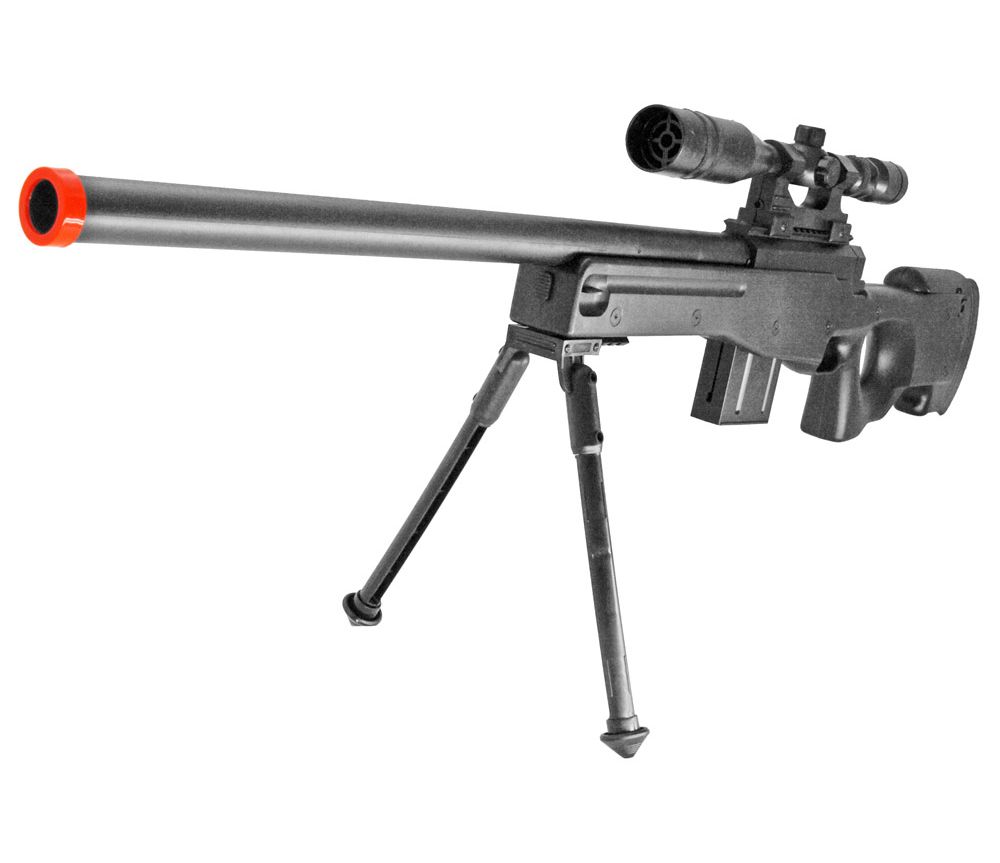 NEW UKARMS L96 AWP AWM SPRING AIRSOFT GUN SNIPER RIFLE w/ 6mm BB SCOPE BIPOD eBay