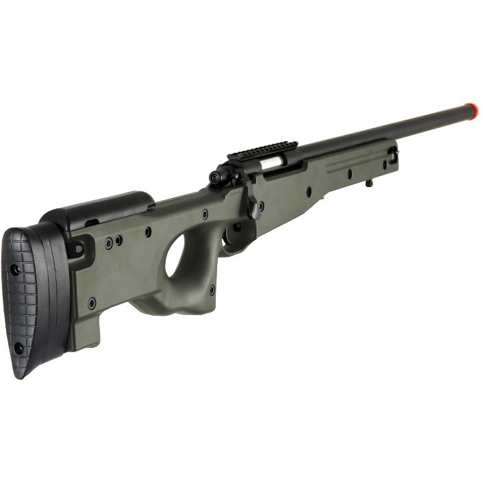 515 FPS AGM L96 AWP AWM SPRING AIRSOFT GUN SNIPER RIFLE SCOPE GREEN w/ 6mm BB eBay