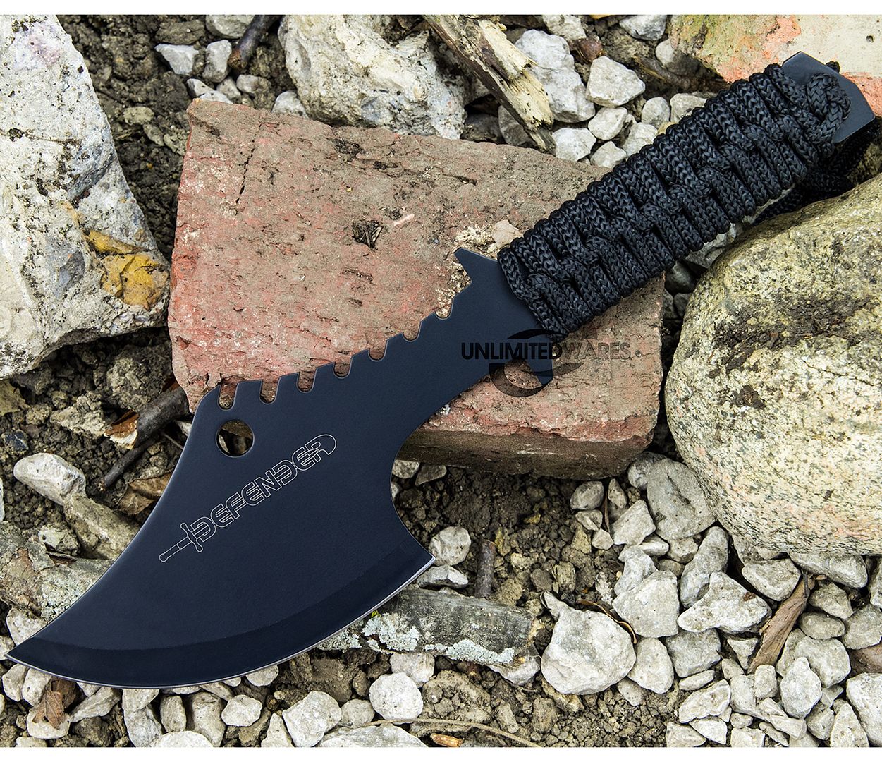 11 5 034 Survival Tomahawk Tactical Throwing Axe Sheath Battle Hatchet