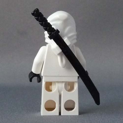 LEGO Ninjago White Ninja Zane Minifigure with sword NEW eBay