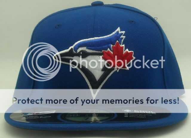   TORONTO BLUE JAYS ON FIELD HAT 2012 5950 FITTED NEW TEAM LOGO CAP