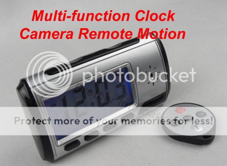 Neue Digital Clock Uhr versteckt Kamera Remote Motion B  