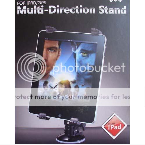 CAR MOUNT MULTI DIRECTION HOLDER STAND FOR IPAD / GPS  