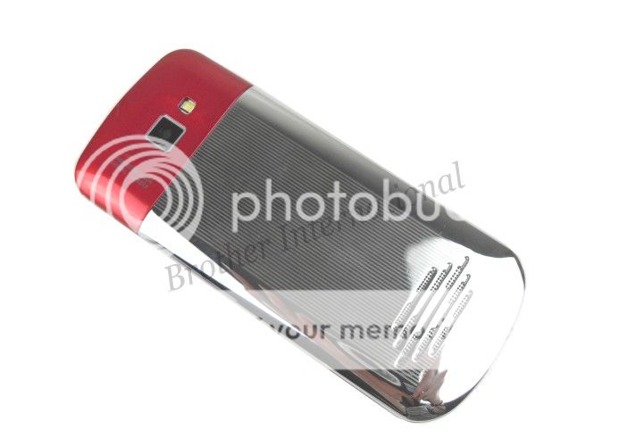   Quad band Loud Speaker Mobile cell Phone 2 Sim TF Card Red  