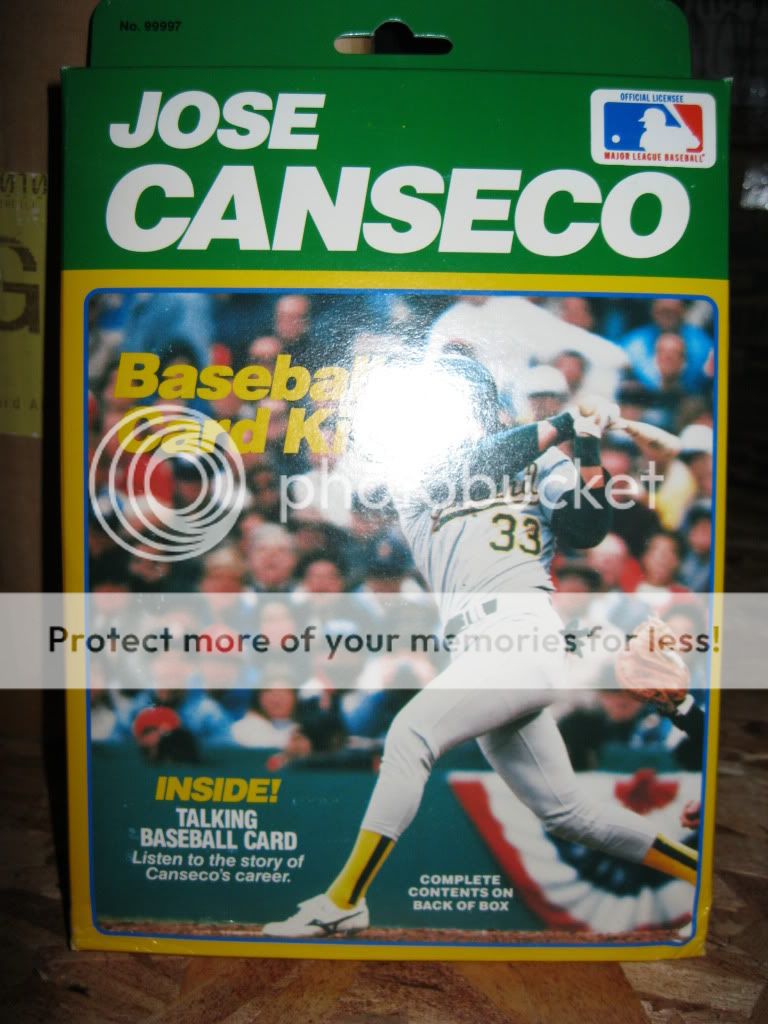 jose canseco collector set in box