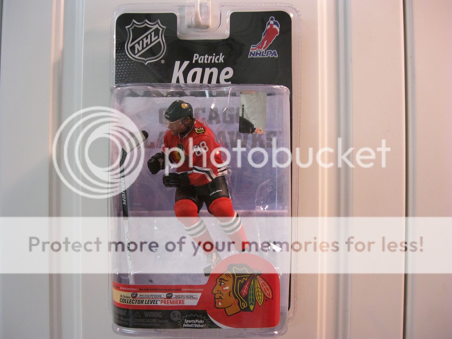 Patrick Kane McFarlane Chicago Black Hawks Sealed New  