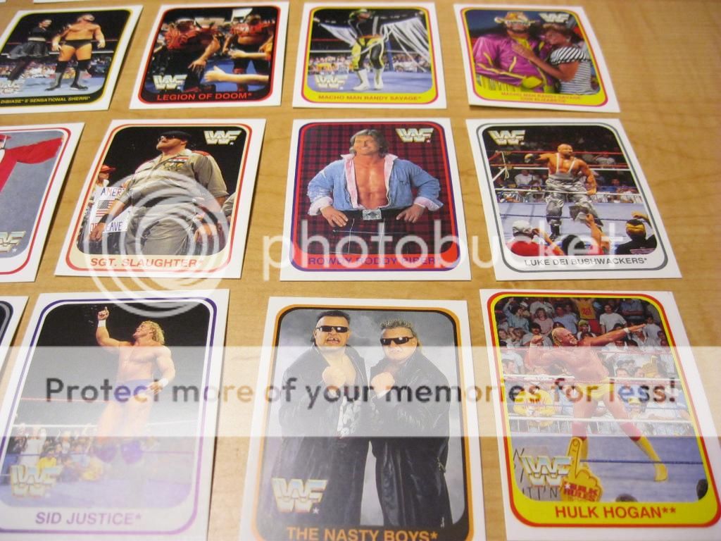   International Complete Set Of 150 Wrestling Trading Cards Loaded Stars