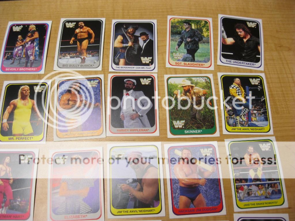   International Complete Set Of 150 Wrestling Trading Cards Loaded Stars