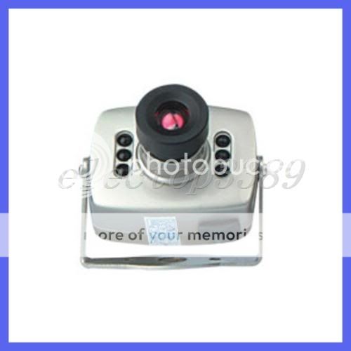 Mini Color Hidden Spy CCTV Secruity Surveillance Camera  