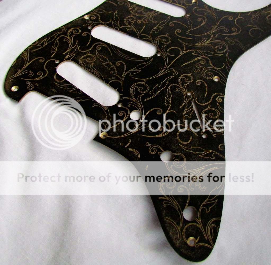   Paisley Bakelite Pickguard Fender® Stratocaster® Strat®  