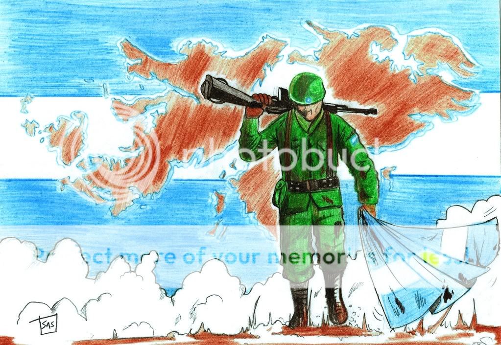Resultado de imagen para dibujo de soldado de malvinas