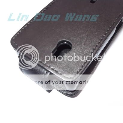 Flip Leather Case Cover Pouch LCD Film for Sony Ericsson Xperia Mini Pro SK17i
