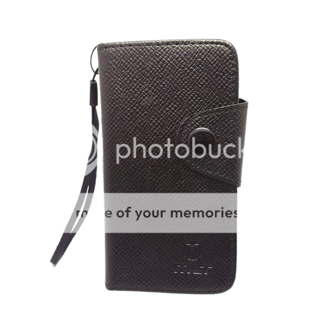 Black Book Leather Case Cover Pouch Film for Sony Ericsson Xperia U ST25i