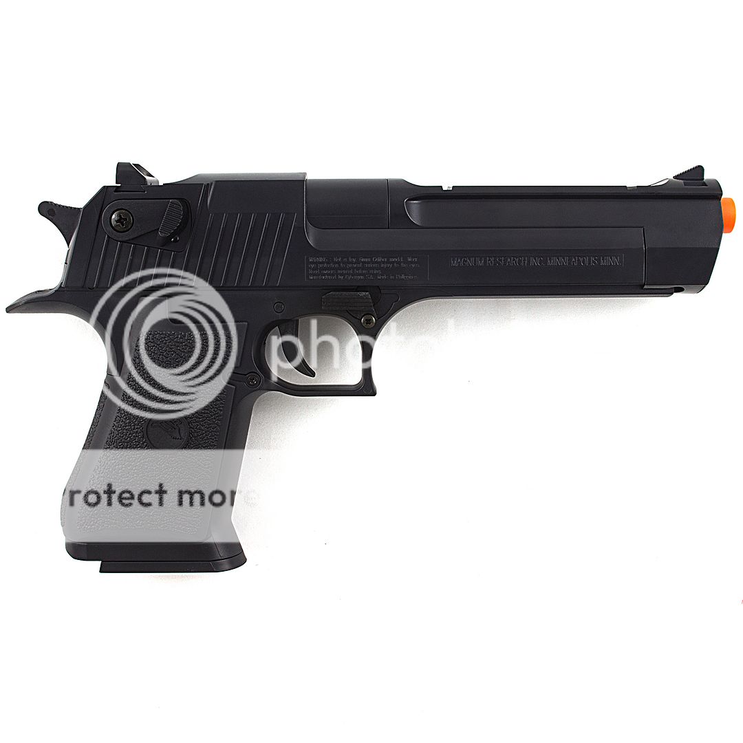 DESERT EAGLE .50 AE LICENSED SPRING AIRSOFT PISTOL HAND GUN w/ 6mm BB ...