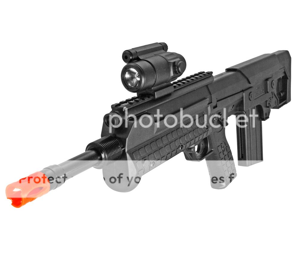 New RFB Carbine Bullpup Spring Airsoft Gun Sniper Rifle 6mm BB w Laser 