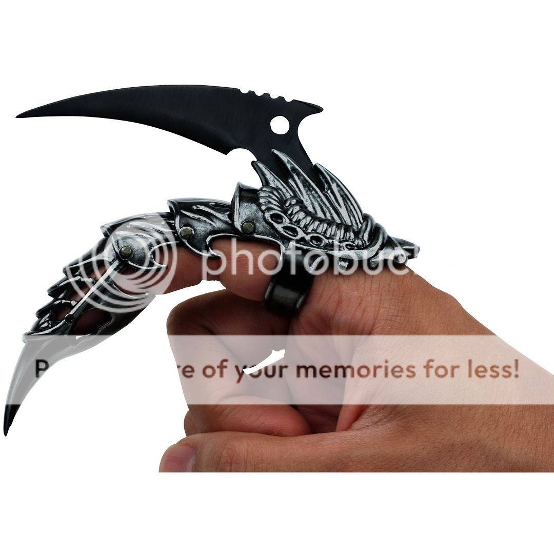 Острый желез. Steel finger Claw нож. Iron Reaver Claw, Black. Железные когти. Металлические когти на пальцы оружие.