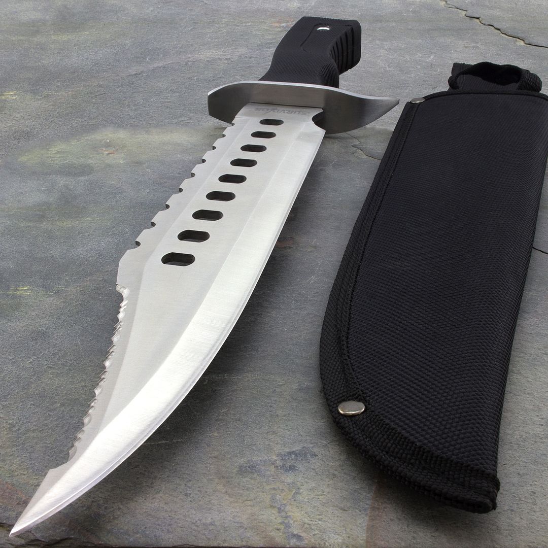 large hunting knife