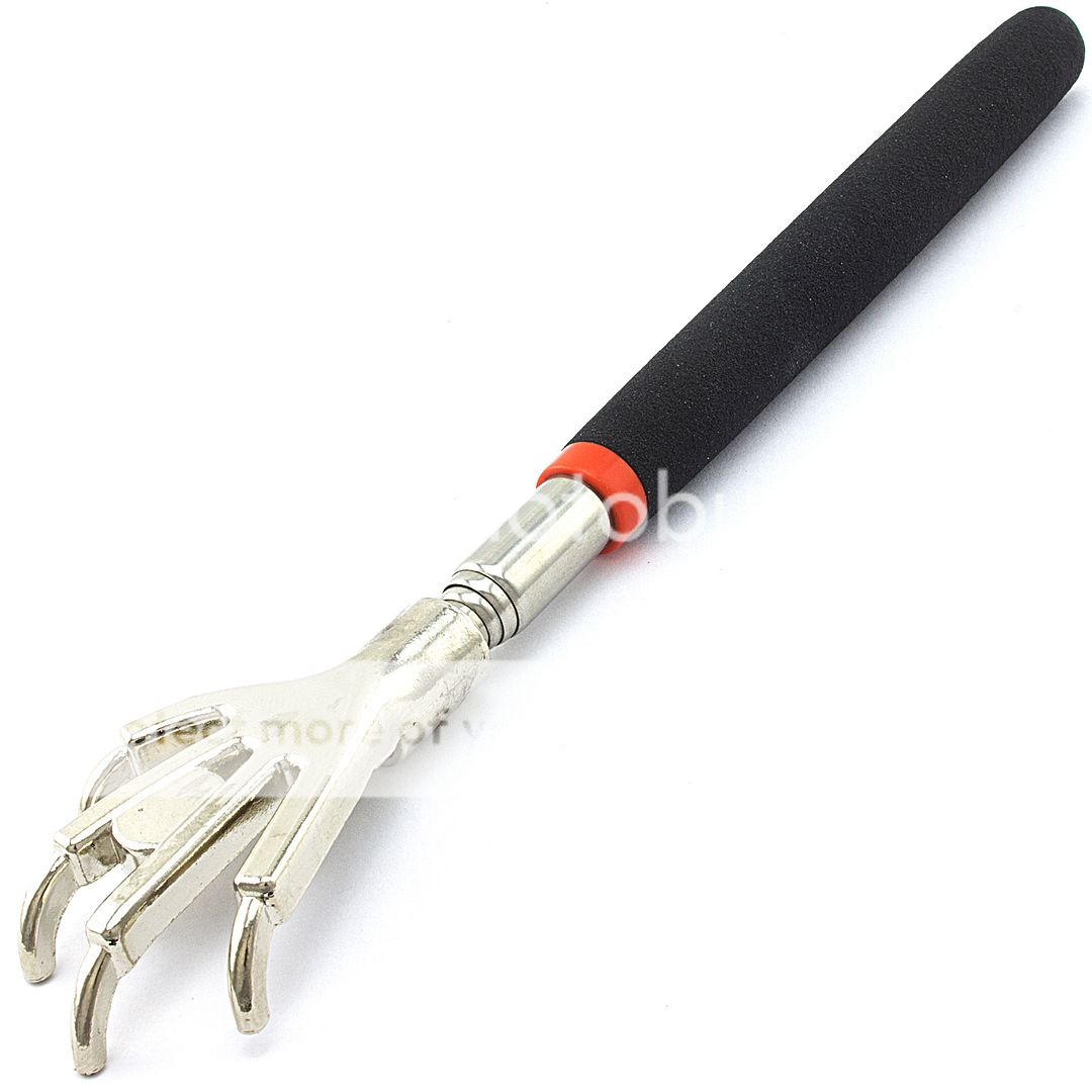 27" EAGLE CLAW TELESCOPING BACK SCRATCHER LONG REACH Pick Itch Relief