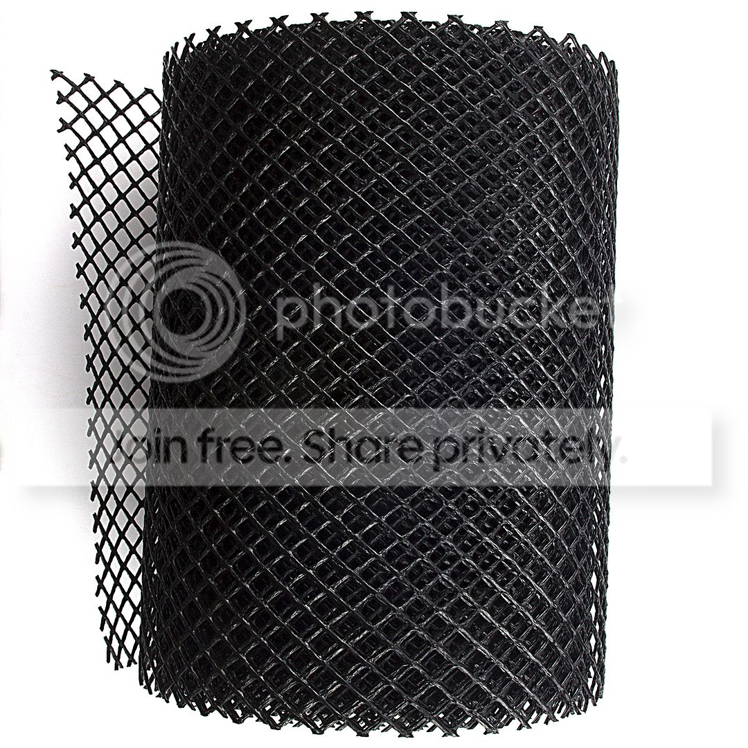 16 ft x 6 in GUTTER GUARD PLASTIC ANTICLOG MESH Rain Protection Cover