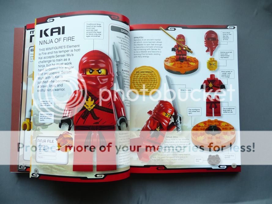 Lego Ninjago Book Character Encyclopedia Hardcover No Minifigure