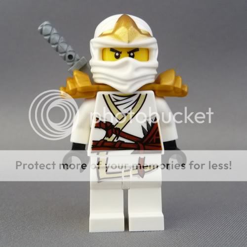 LEGO Ninjago White Zane ZX Minifigure NEW  