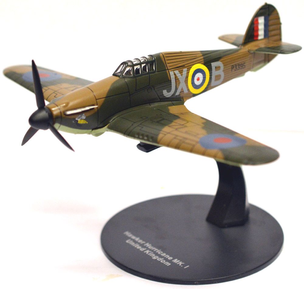 hawker hurricane diecast model